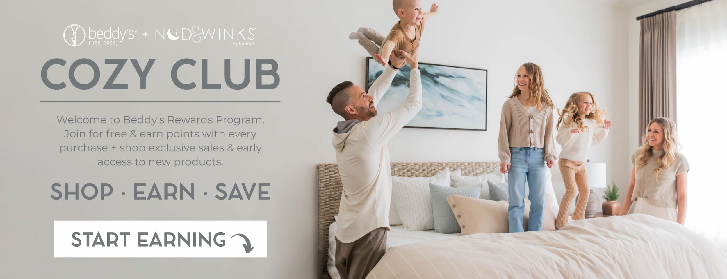 Bed-dys cozy club rewards